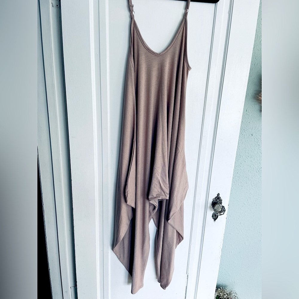 Three Bird Nest Taupe Jumpsuit